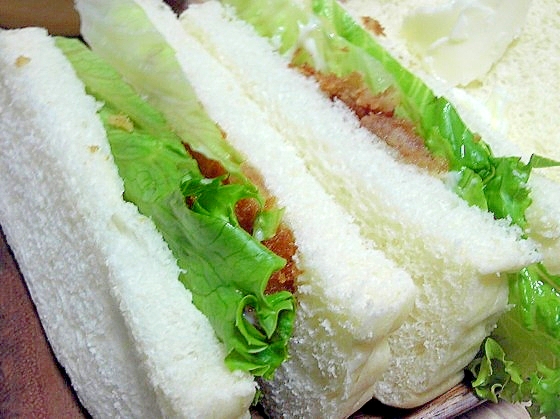 お弁当やブランチにコロッケサンド レシピ 作り方 By デラみーやん 楽天レシピ