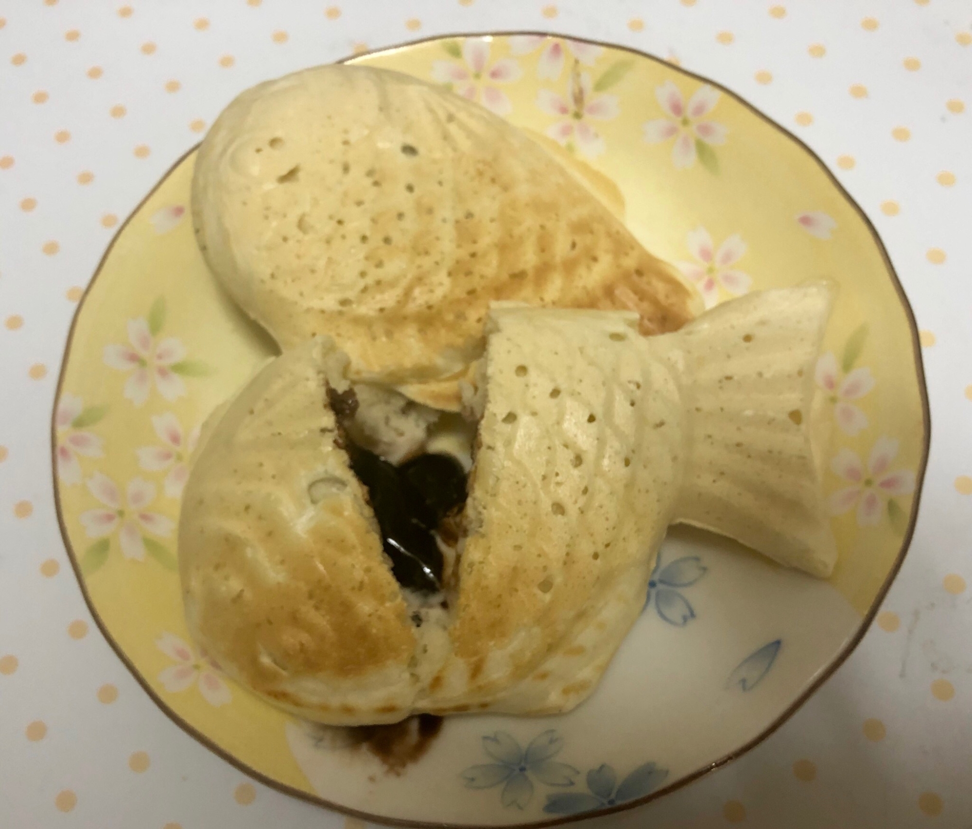 簡単お菓子♪たい焼き♪チョコクリーム味