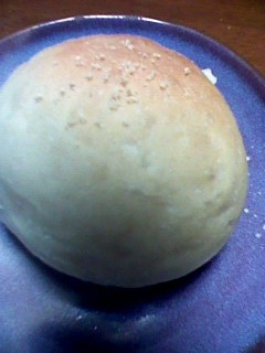 実験的　中力粉で丸パン
