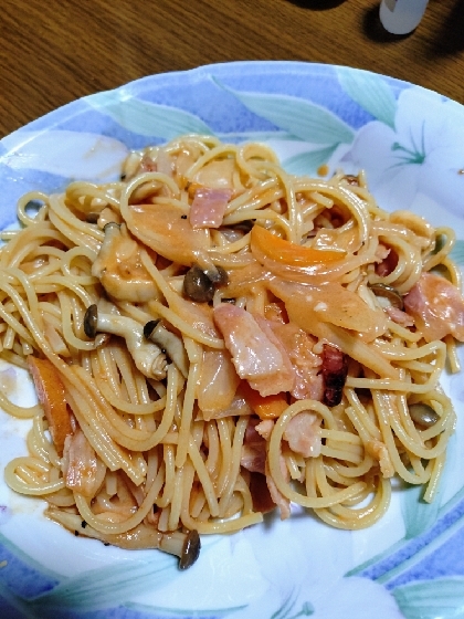 きのこも入れました。美味しかったです。