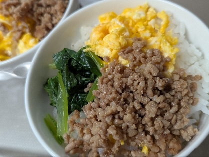 鶏そぼろのお味もよくとてもおいしかったです(^o^)