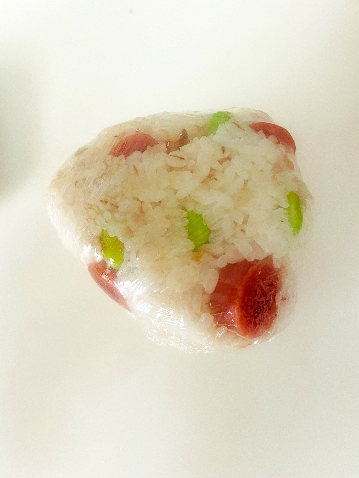 枝豆とウインナーのおにぎり