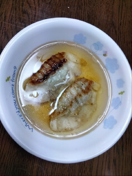 餃子のスープ