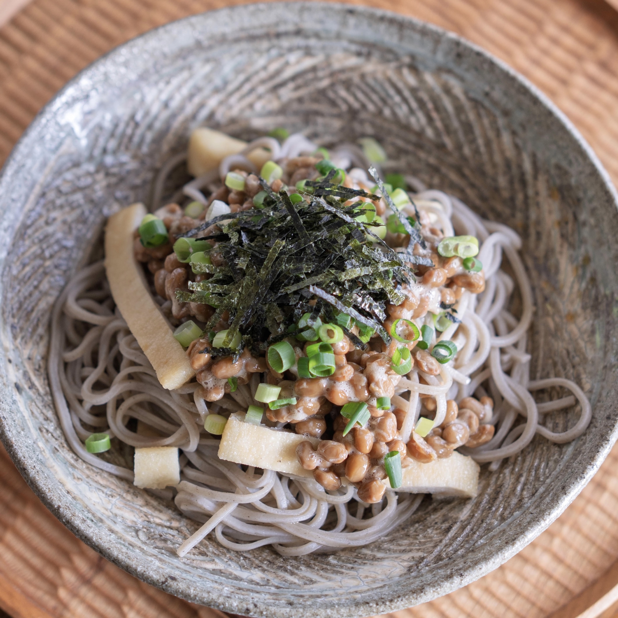 冷やし納豆そば【和食・主食】