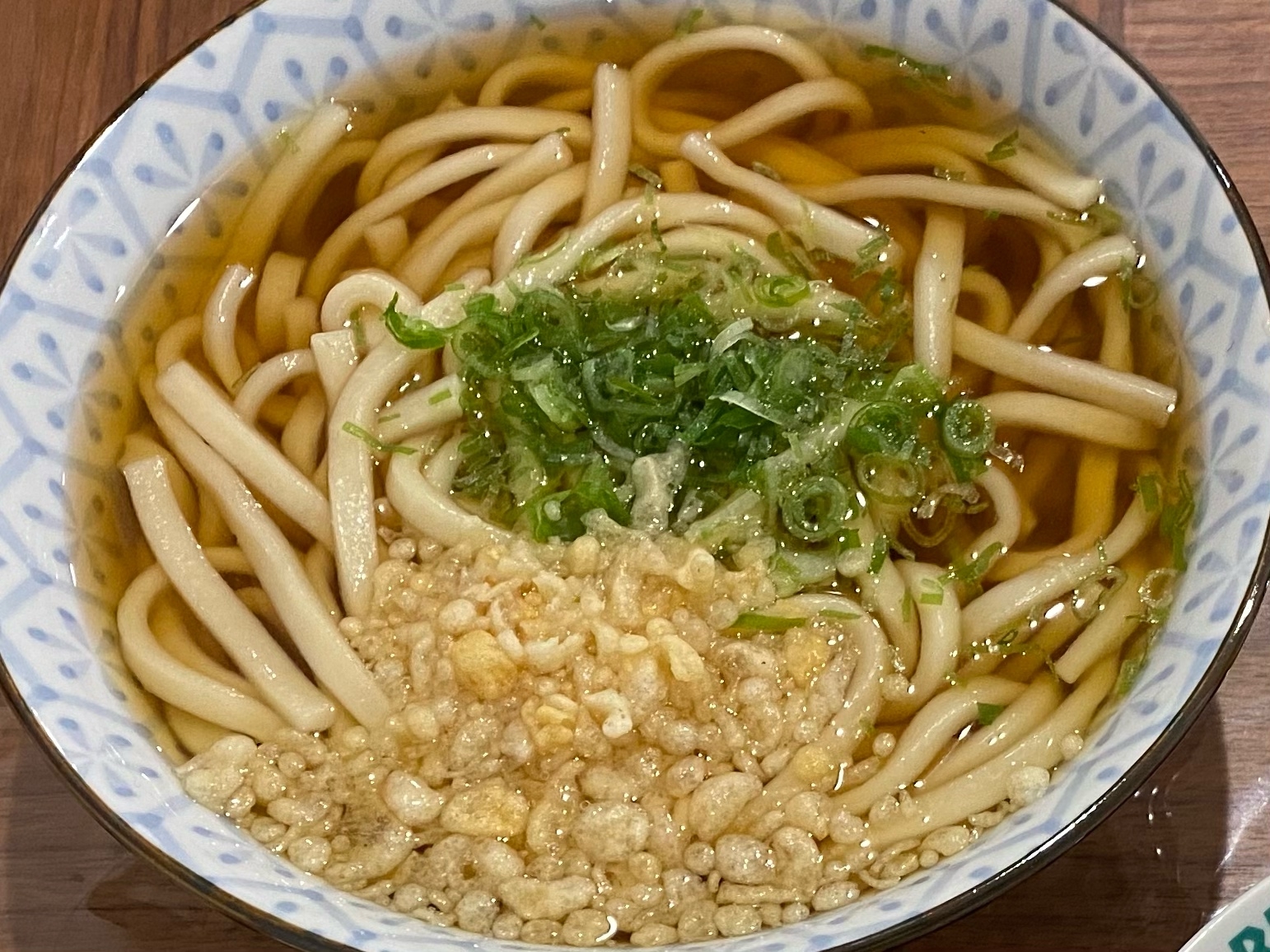 しっかりした味のうどん