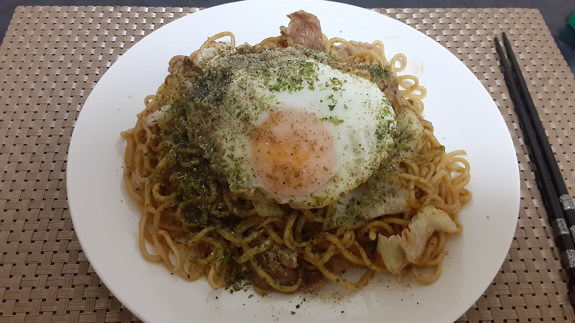 基本中の基本な関西風ソース焼きそば