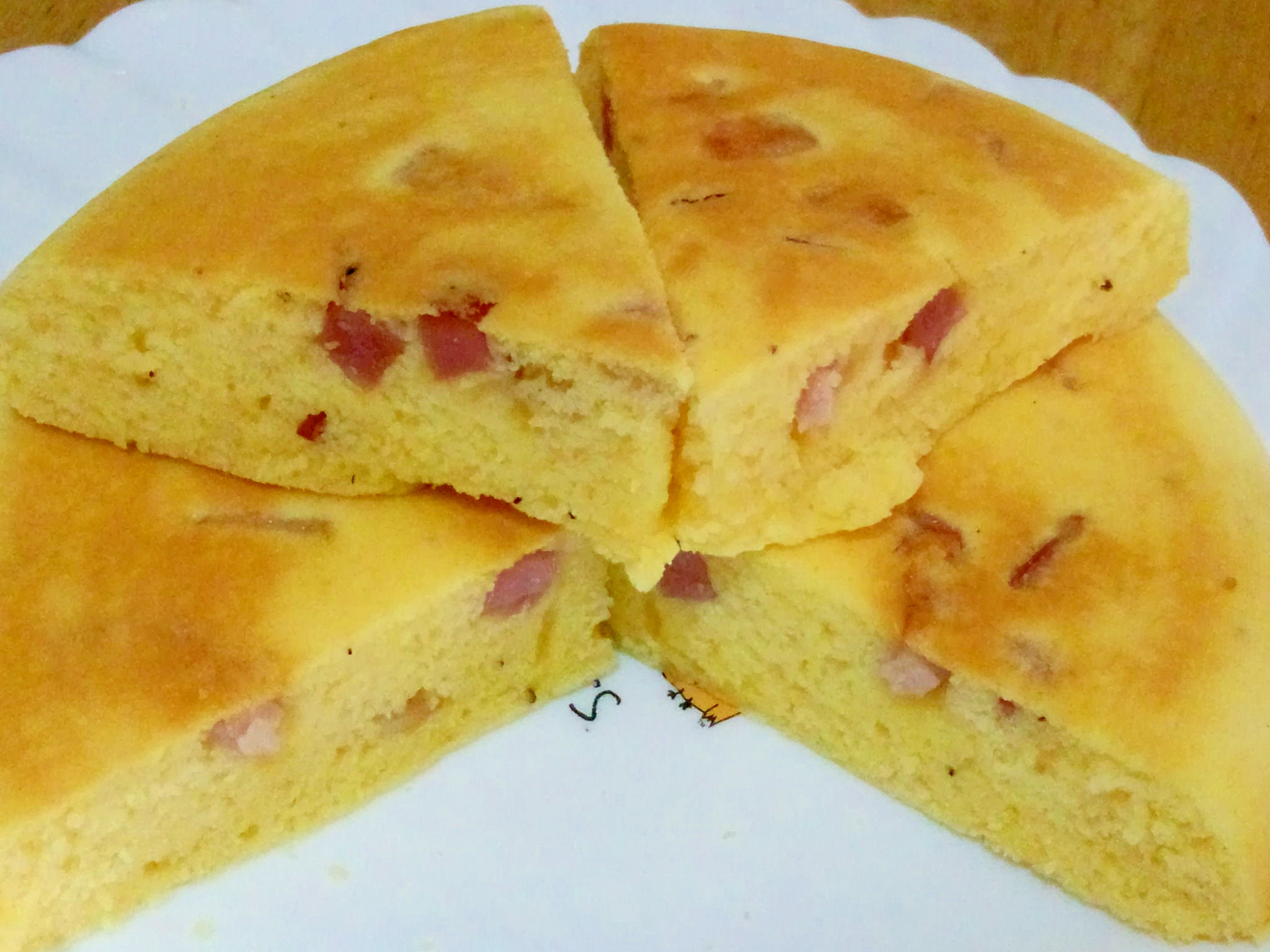 甘くない! 具入りパンケーキ!
