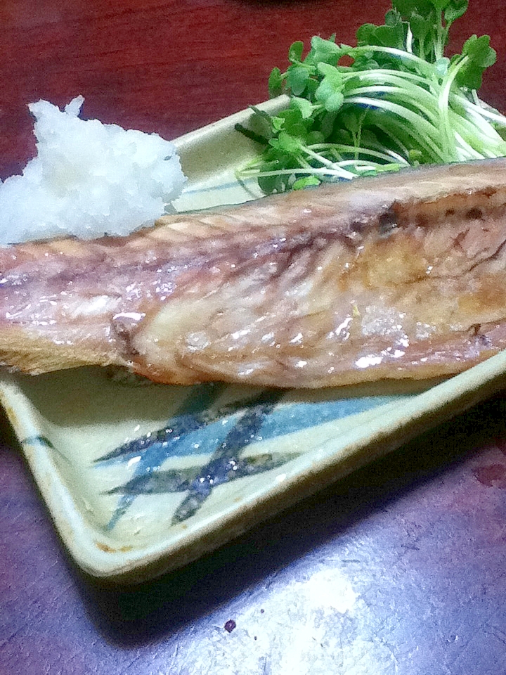 ふっくら仕立て！　さばの塩麹焼き。