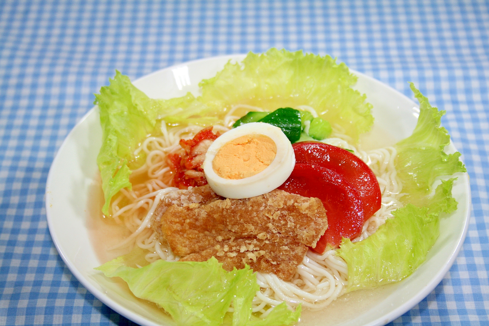 コンニャク麺の冷麺