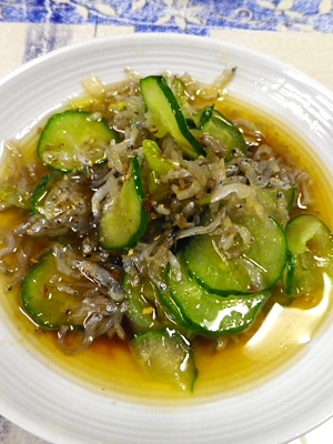 ネギじゃこきゅうり