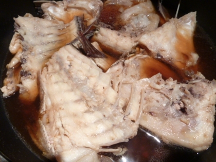 すき焼きのタレｄｅ❤魚のあら炊き❤