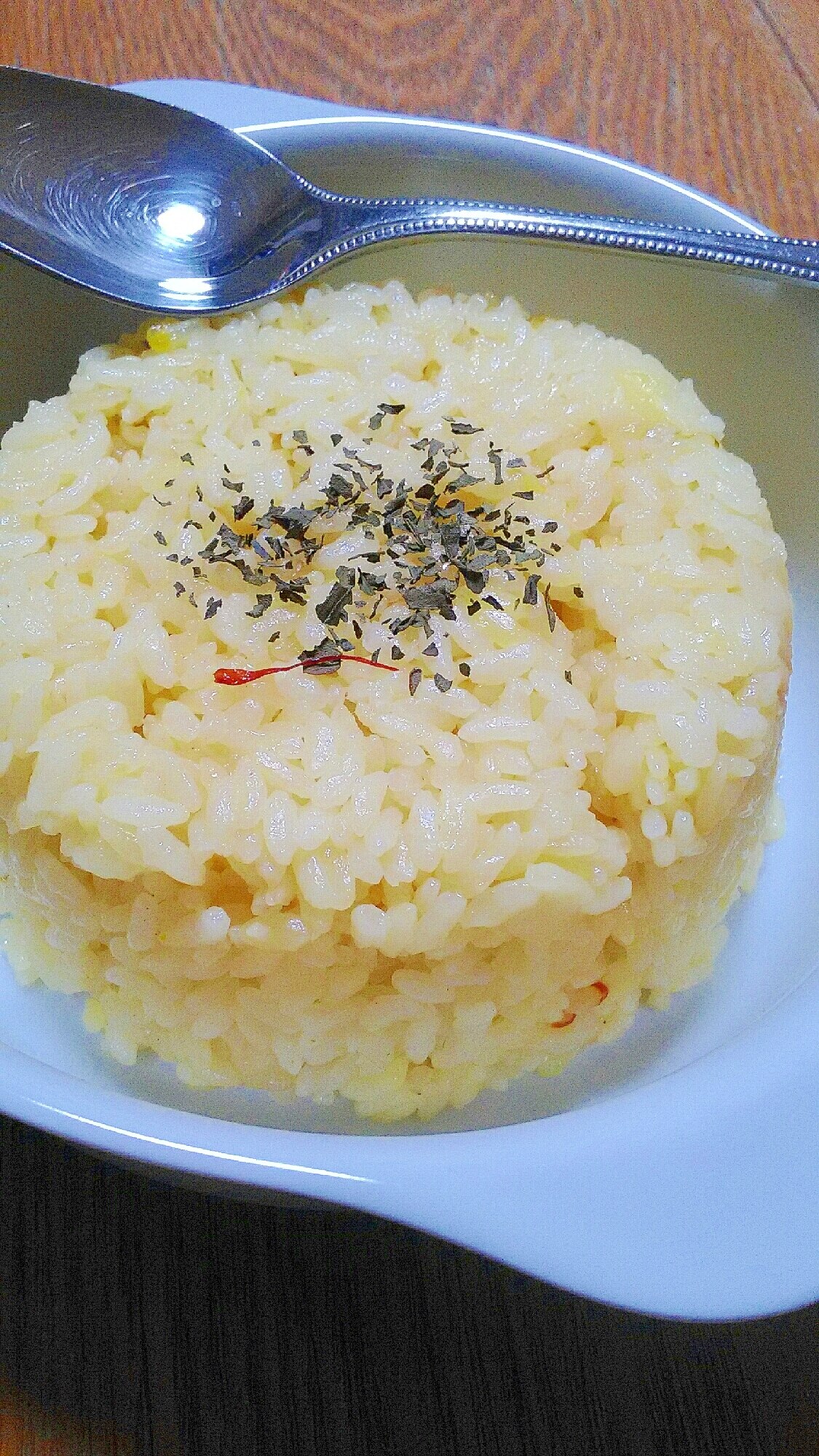 炊飯器使用 簡単玉ねぎサフランライス レシピ・作り方 by ぺるく〜ろ 