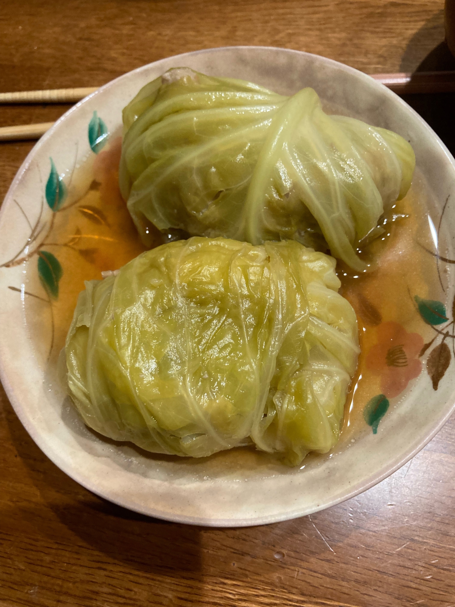 ロールキャベツ 和風