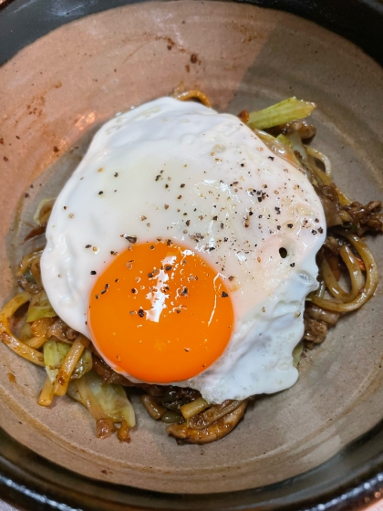 具だくさんの基本のソース焼きそば