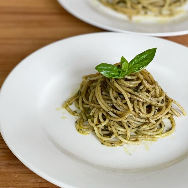 バジル香るジェノベーゼパスタ レシピ 作り方 By Nakamuu 楽天レシピ バジル香るジェノベーゼパスタ レシピ 作り方 By Nakamuu 楽天レシピ
