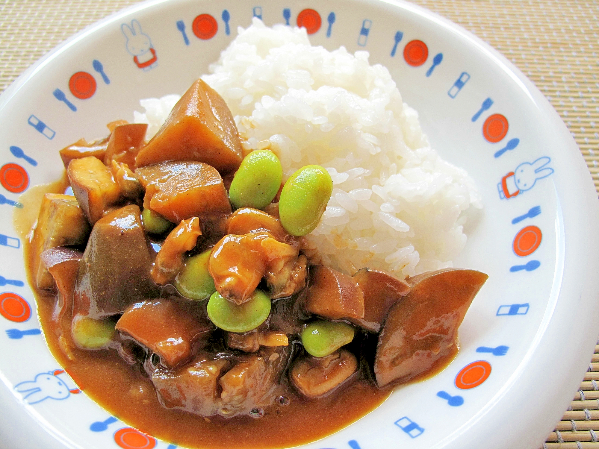 １５分で簡単✨茄子とあさりのカレー✨