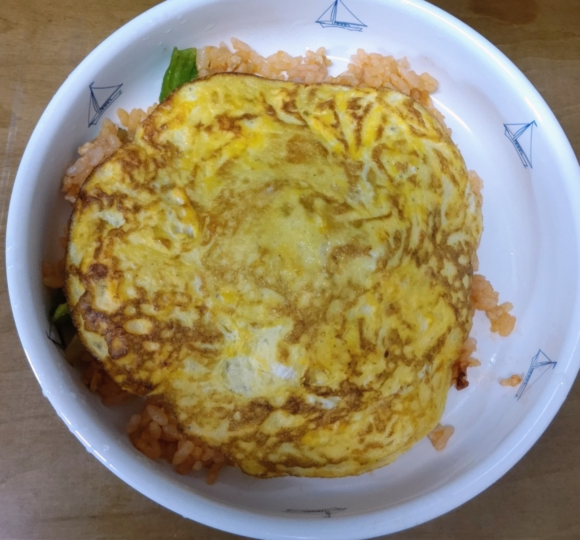 ひき肉オムライス