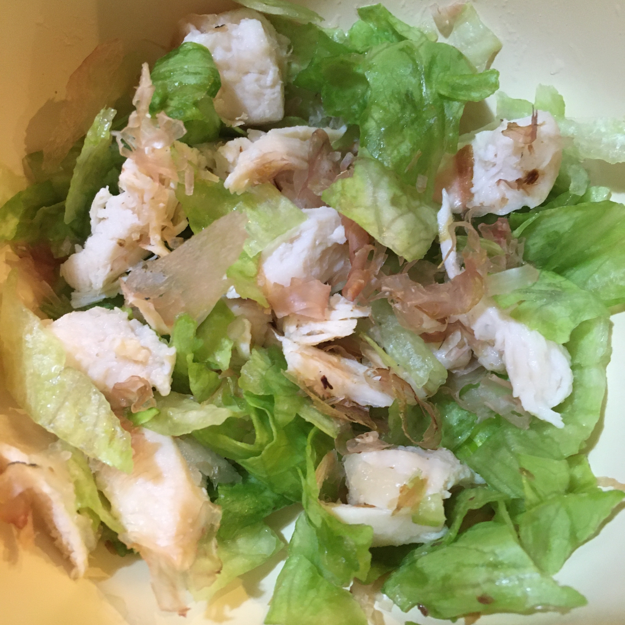 離乳食完了期 レタスと鰹節のチキンサラダ レシピ 作り方 By りし 楽天レシピ 離乳食完了期 レタスと鰹節のチキンサラダ レシピ 作り方 By りし 楽天レシピ