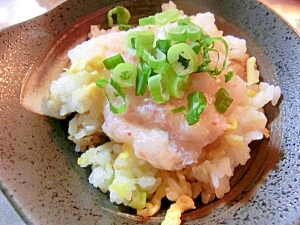 カニ缶でカニあんかけチャーハン