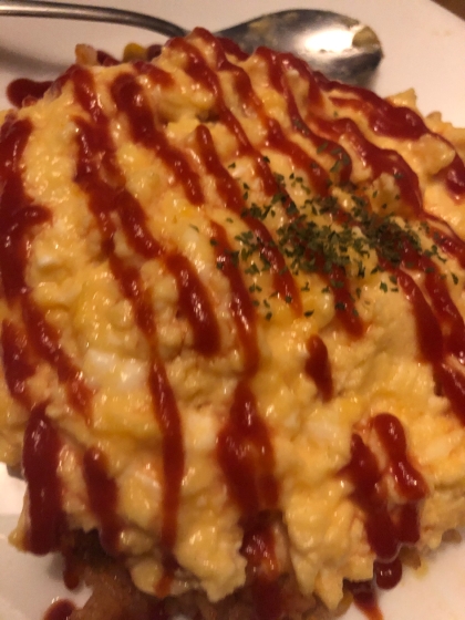 【ご飯レシピ】トロトロスクランブルnoオムライス♡