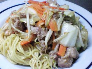 市販のラーメンダレで汁なし味噌ラーメン