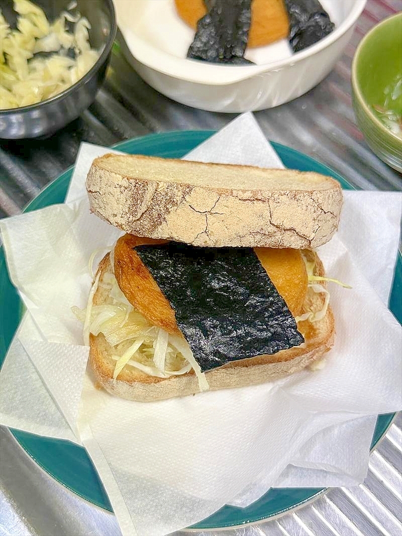 石窯カンパーニュだっても気取らないサツマーゲサンド