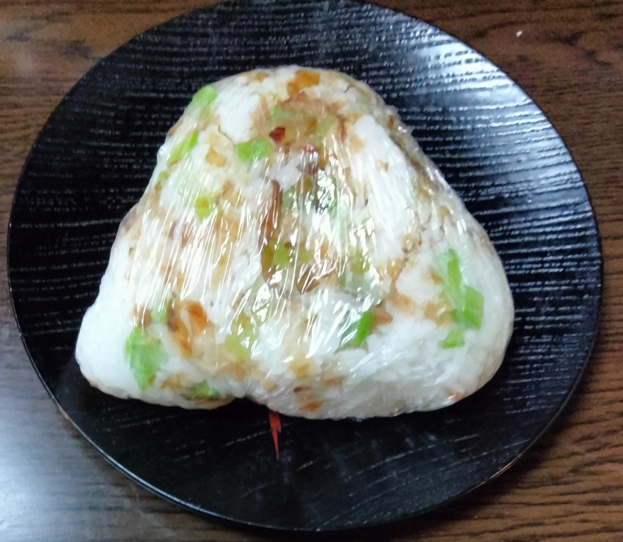 おにぎりアレンジ ブロッコリーの茎&おかか