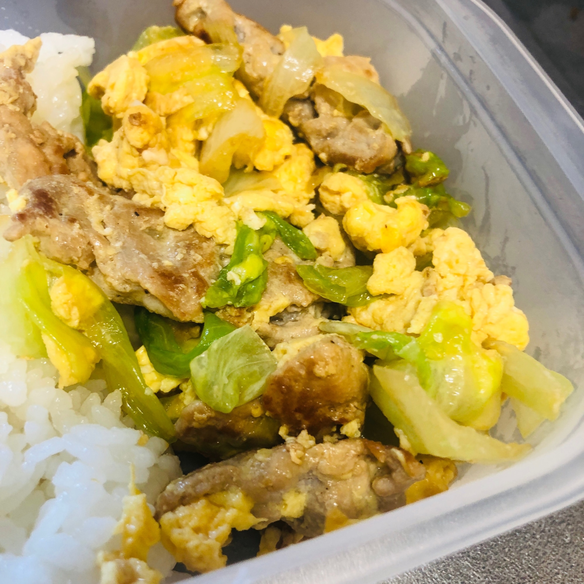 レタスと豚肉の卵炒め レシピ 作り方 By ろーるけーき 楽天レシピ