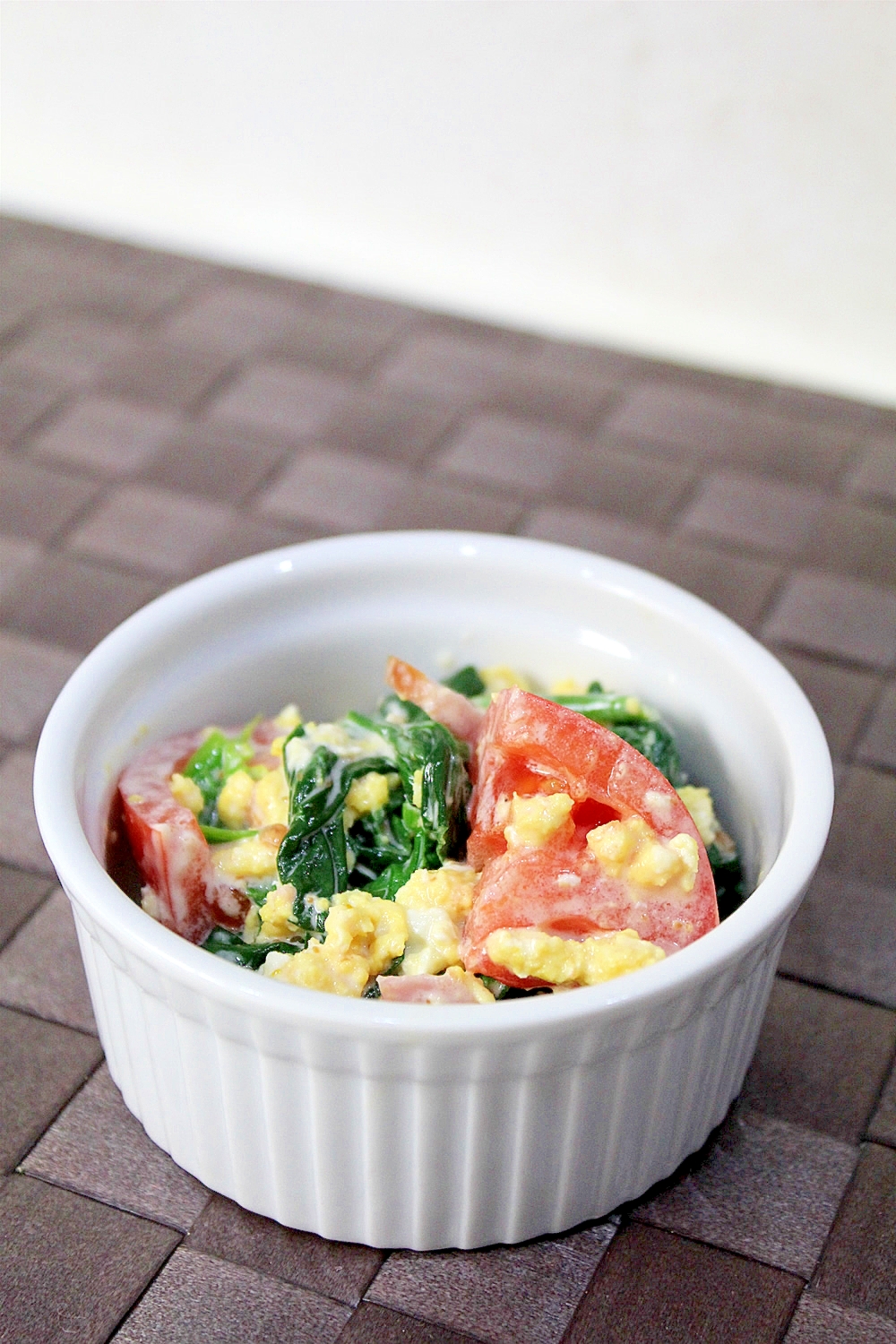 彩りキレイ ほうれん草とトマトの卵サラダ レシピ 作り方 By Raku Mama 楽天レシピ