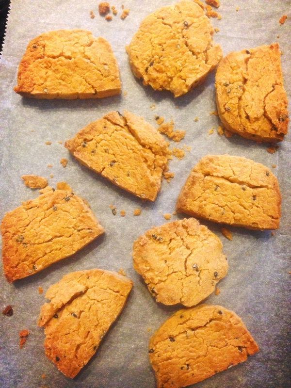 素朴な 黒ごまきな粉クッキー レシピ 作り方 By Cachu1855 楽天レシピ