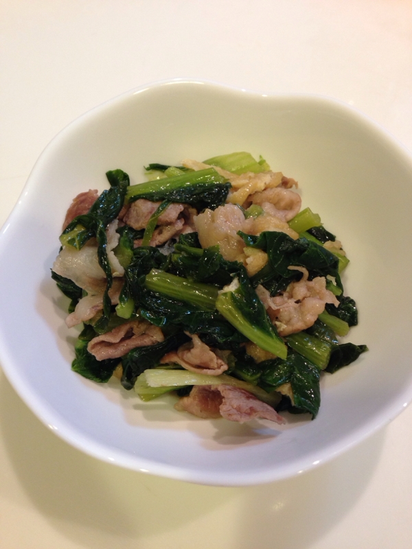 しろ菜の炒め煮