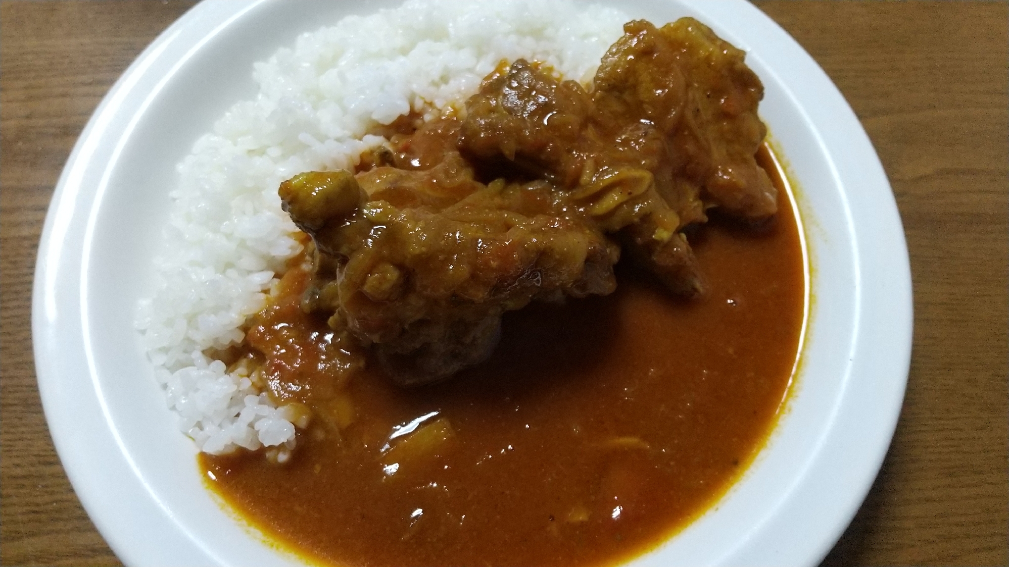 キノコの梅酒豚バラポークカレー