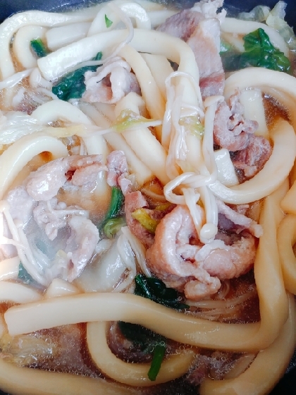 すき焼きうどん(ラーメン)✨旨(oo;)肉うどん