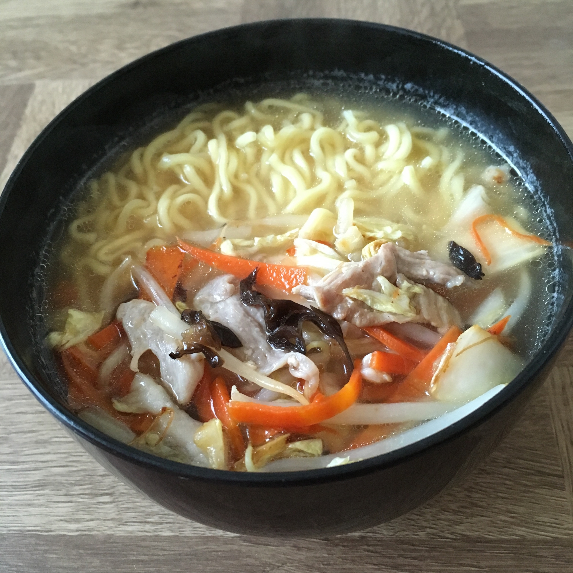 マルちゃん正麺de豚もやしきくらげ塩ラーメン レシピ 作り方 By Tactac 楽天レシピ