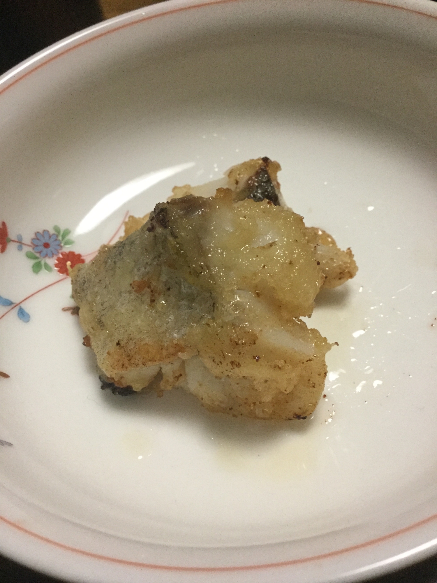 マヨネーズ風味の鱈の天ぷら