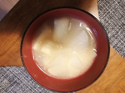 ☆減塩レシピ☆ 大根と油揚げのお味噌汁