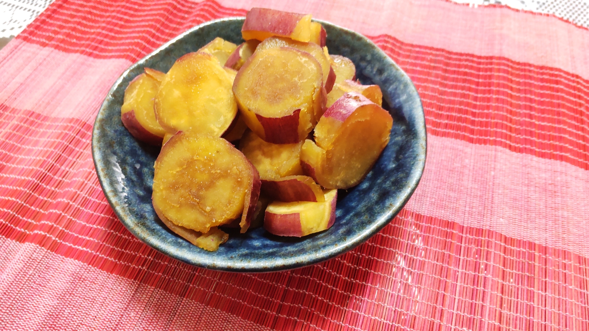 作り置きレシピ♪さつまいもの甘辛煮〜