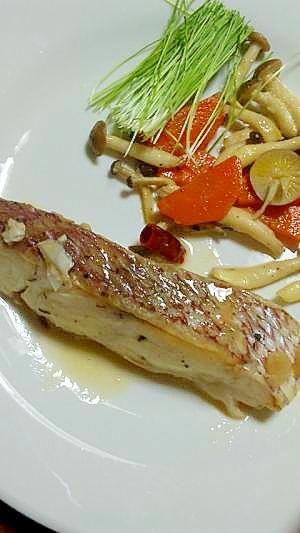 簡単 コンソメで真鯛のムニエル レシピ 作り方 By Avignon0316 楽天レシピ