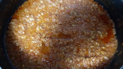豚挽肉でカレー味の油味噌