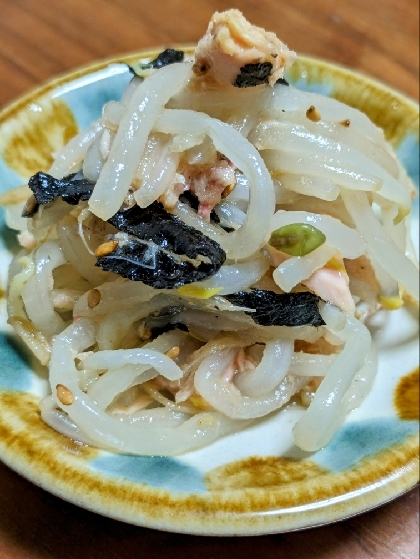 ～給食再現～モヤシの海苔酢和え