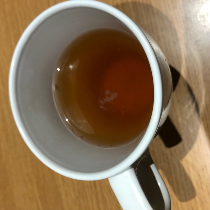 寒い日が続いてますね。生姜紅茶で温まりました(*^_^*)ご馳走さまでした！