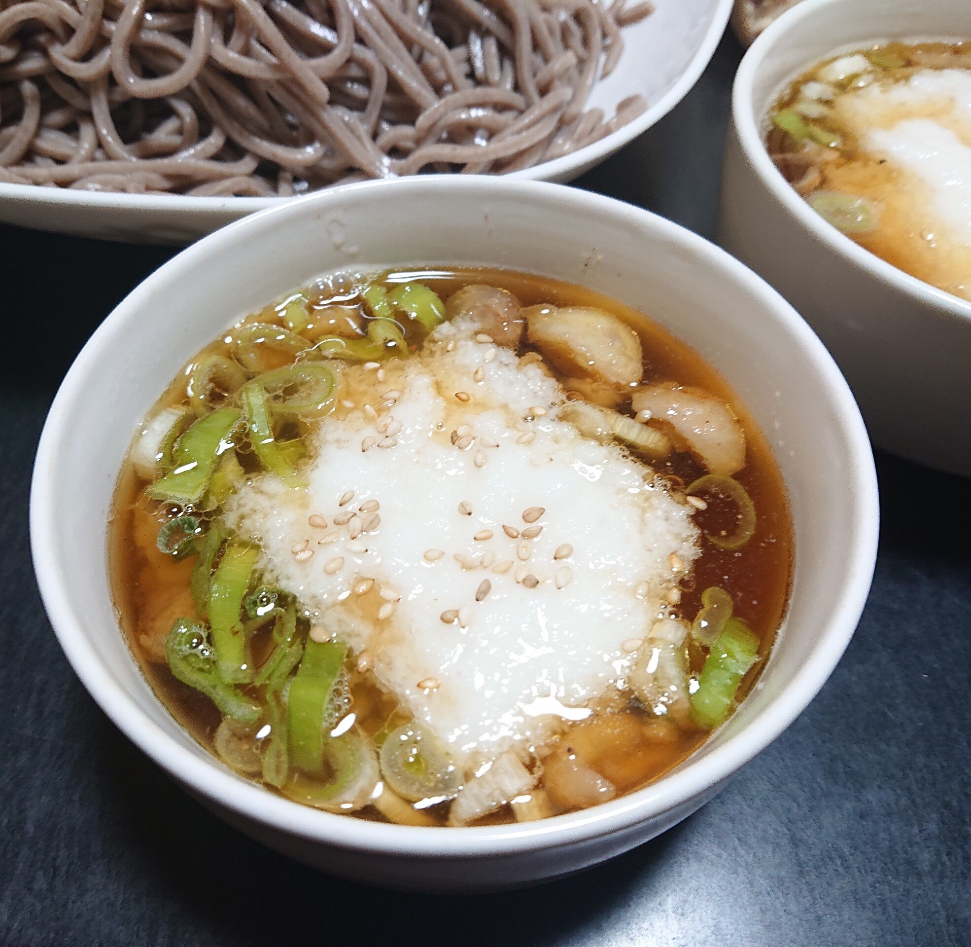 スタミナとろろつけ蕎麦 レシピ・作り方 by うさ山 - 楽天レシピ
