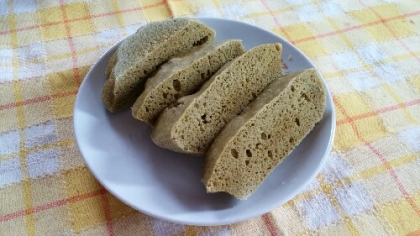 こんにちは♪
朝食に頂きました♪ふわふわでとっても美味しかったです♪ごちそうさまでした(^_^)