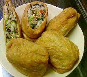 残りものでつくる一人分のお昼 五目いなり レシピ 作り方 By Kiri873 楽天レシピ 残りものでつくる一人分のお昼 五目いなり レシピ 作り方 By Kiri873 楽天レシピ