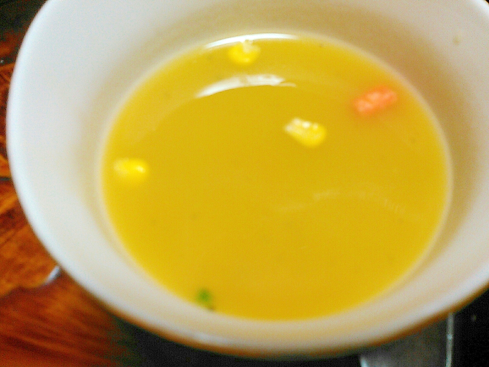 パンプキン風味の野菜スープ