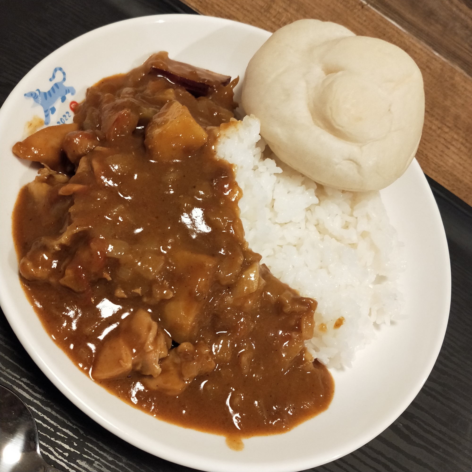 さつまいも入り豆乳バターチキンカレー