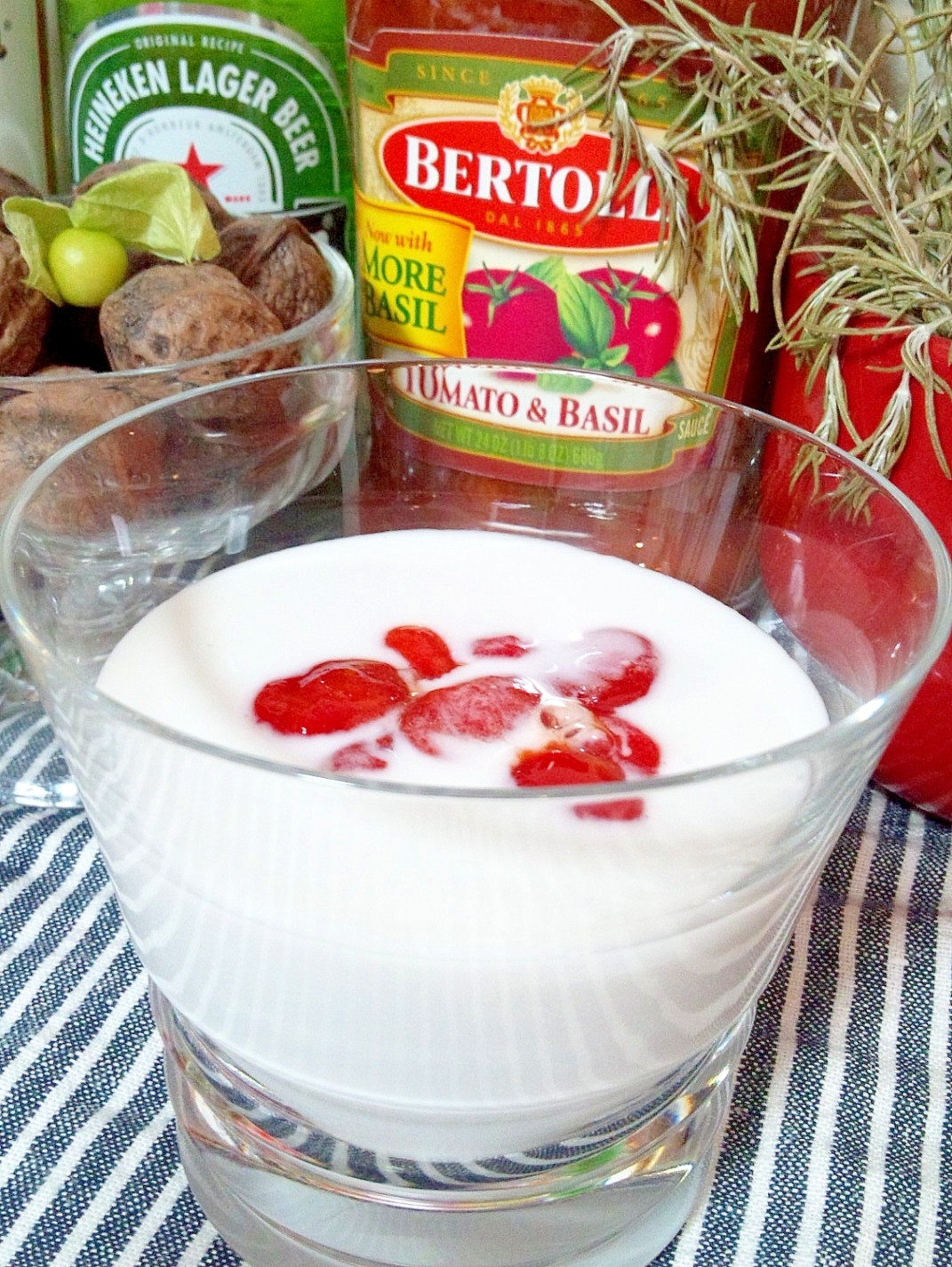 低糖質・ゴーヤの種とココナッツミルクのデザート☆