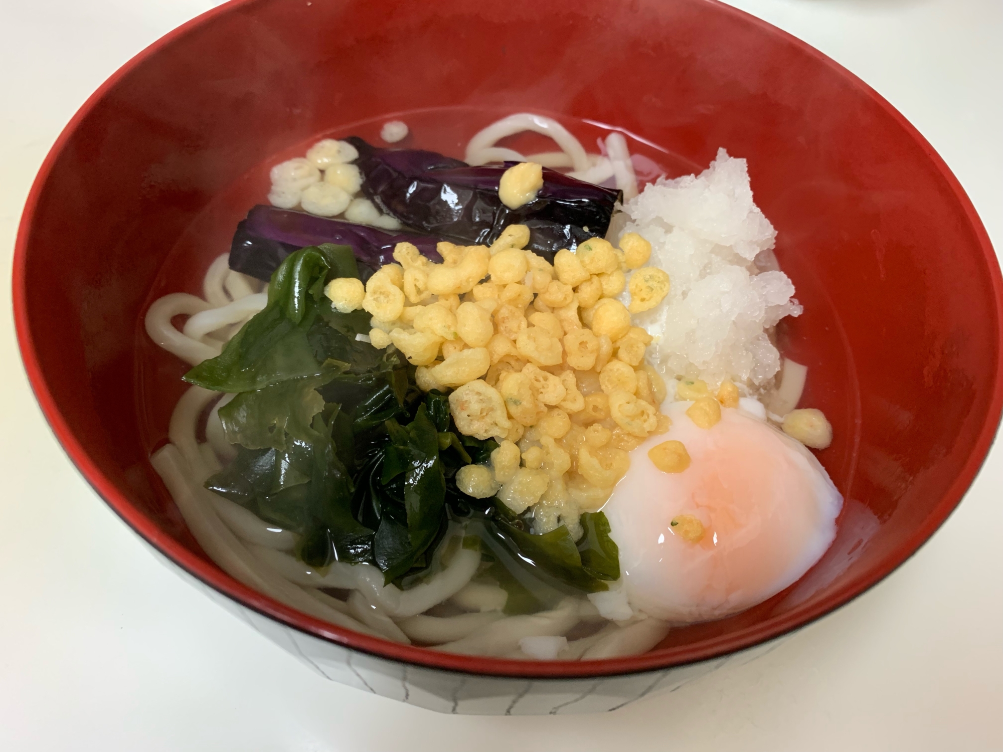 市販品で簡単白だしうどん