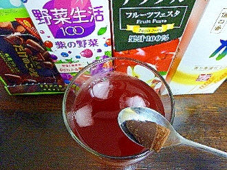 アイス♡大人のたけのこの里入紫の野菜アップル酒