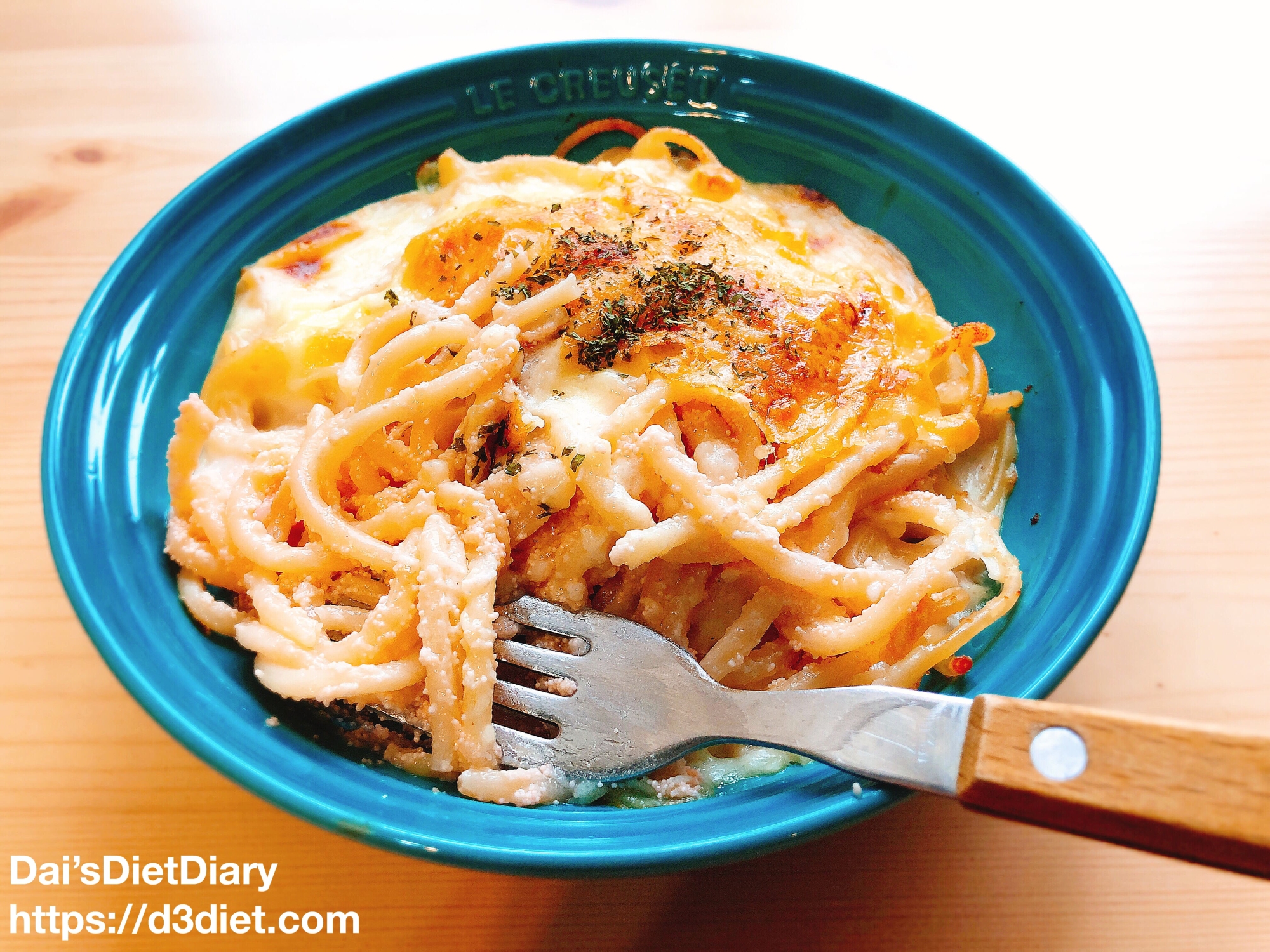 みんな大好き!たらこパスタグラタン